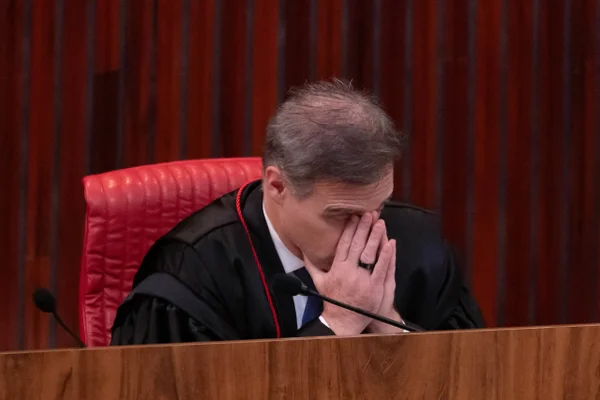 Ministro Andre Mendonca durante sessão no Tribunal Superior Eleitoral TSE Metropoles 7