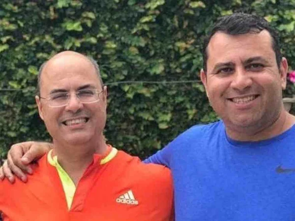 Wilson Witzel e o irmão Douglas Renê Witzel