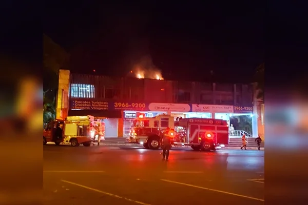 Incêndio na 102 Norte