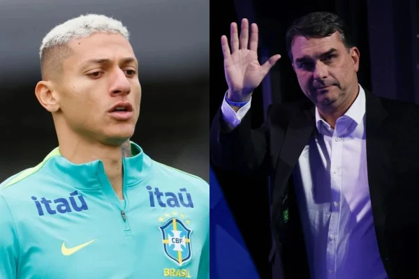 Imagem colorida, Richarlison volta a citar disputa de mansão com Flávio: "me tomaram" - Metrópoles