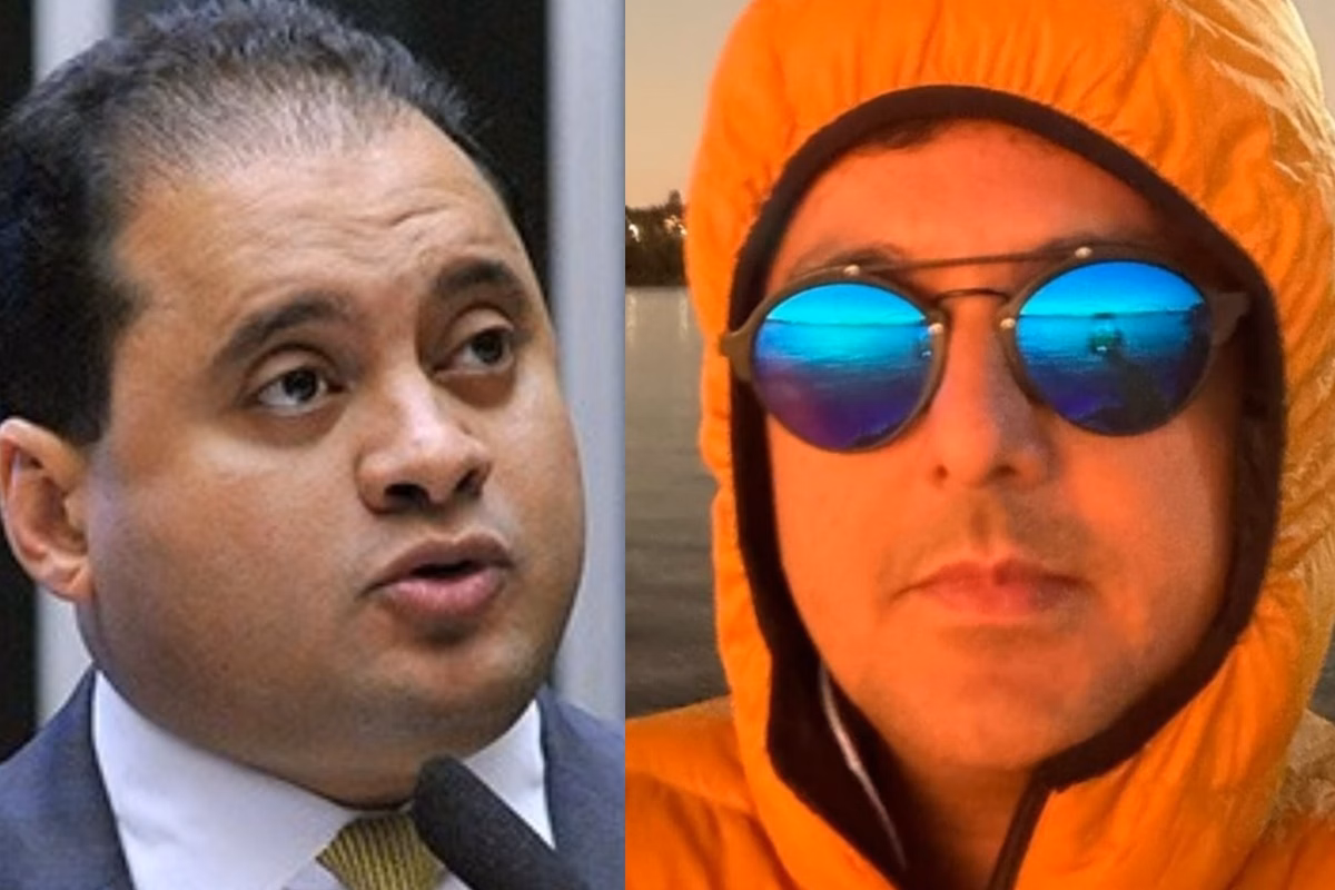 Senador Weverton e ex-assessor dele, Gustavo Gaspar