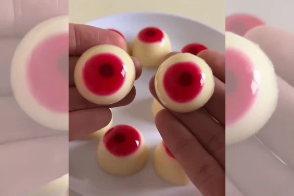Olho de gelatina: receita criativa de Halloween, bomba no TikTok