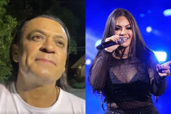 Frank Aguiar e Paulinha Abelha