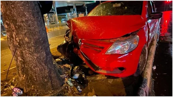 Pai agride motorista depois de perder o filho em acidente de carro
