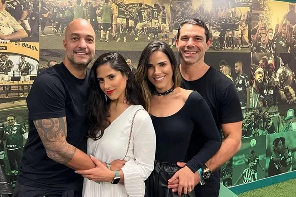 Camilla Camargo, Wanessa Camargo, Marcus Buaiz e Leonardo Lessa
