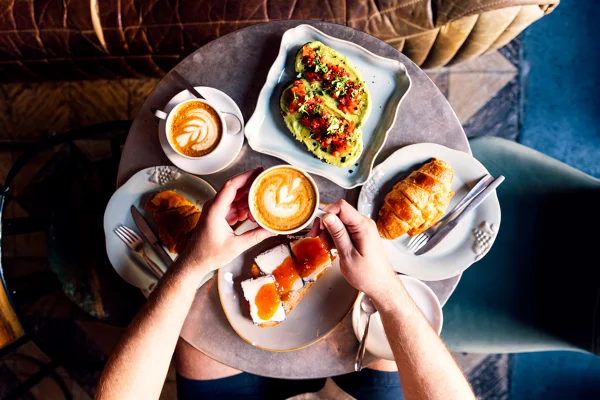 Mesa de café da manhã