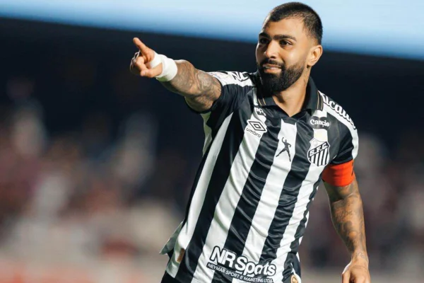 Foto colorida de Gabigol - Metrópoles