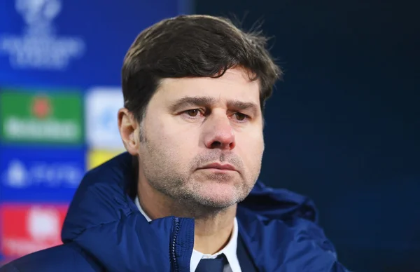 Pochettino em partida do PSG contra o Manchester City, pela Champions League