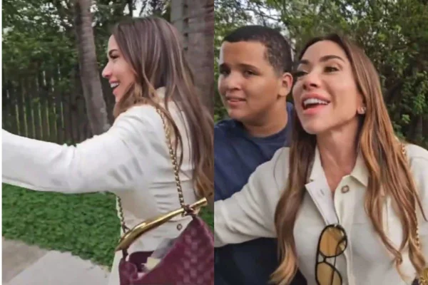 Patrícia Abravanel causa tumulto ao chegar na sede da TV Globo