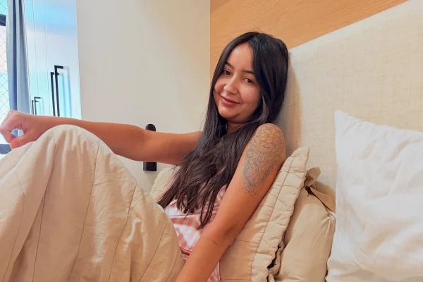 A influenciadora Marta Oliveira
