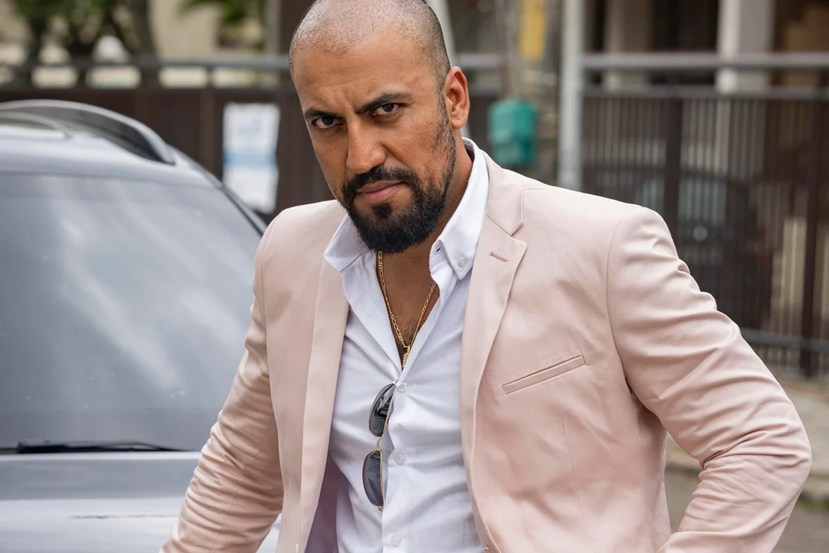 Ricardo Teodoro posa com Walter, de Jogada de Risco Ricardo Teodoro posa com Walter, de Jogada de Risco