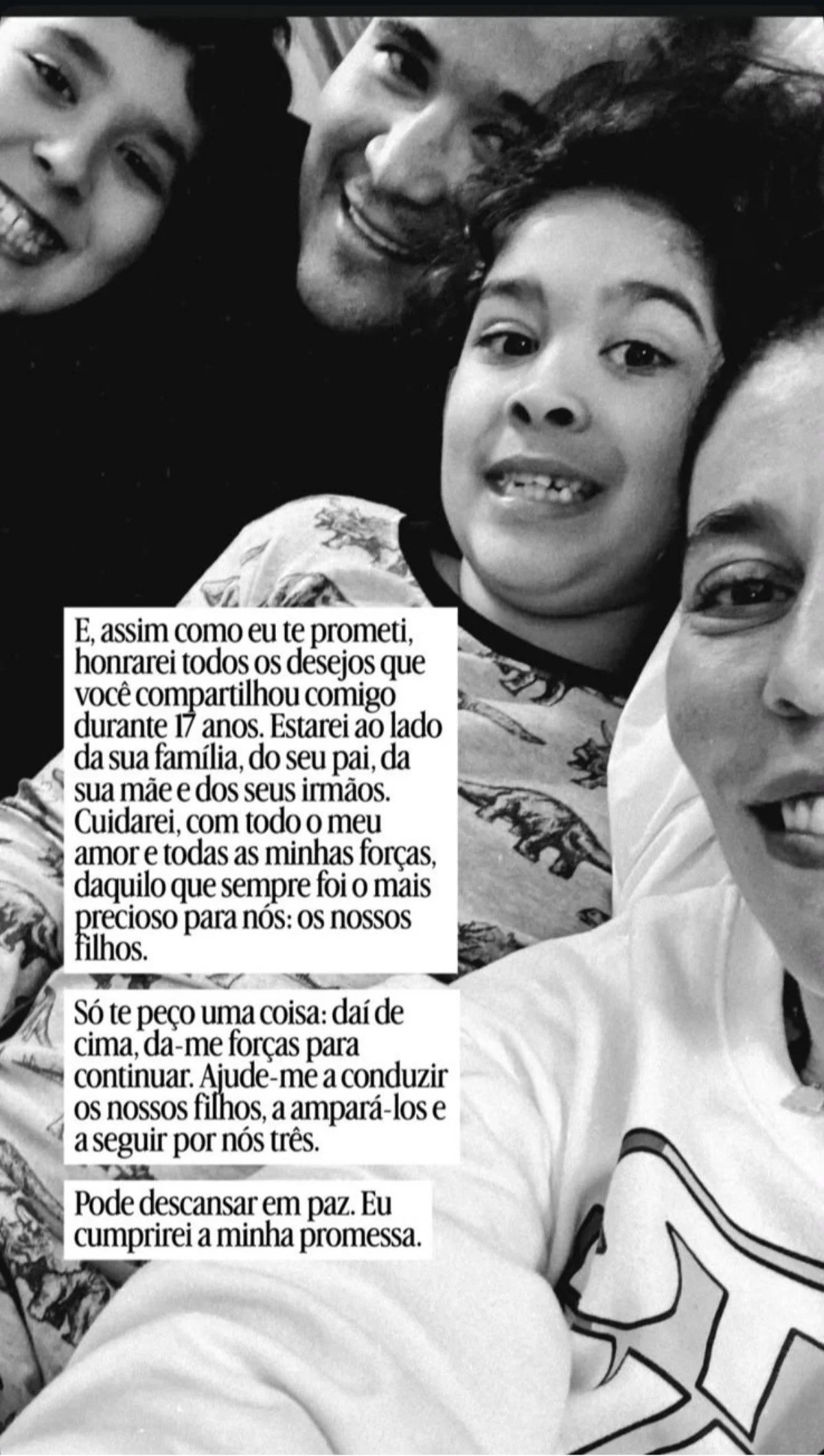 Cláudia Guimarães, ex-mulher do empresário Bruno Avelar, que estava com o cantor sertanejo Rick em queda de helicóptero sem sobreviventes compartilhou um mensagem em homenagem ao cantor em suas redes sociais nesta terça-feira (22/9) Cláudia Guimarães, ex-mulher do empresário Bruno Avelar, que estava com o cantor sertanejo Rick em queda de helicóptero sem sobreviventes compartilhou um mensagem em homenagem ao cantor em suas redes sociais nesta terça-feira (22/9)