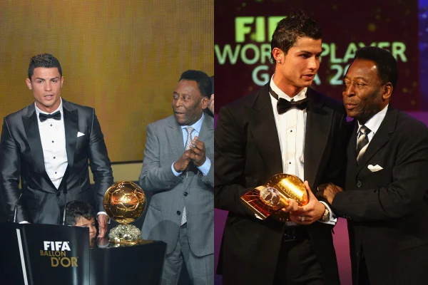 Cristiano Ronaldo sobre Pelé: “Referência do ontem, de hoje, de sempre”