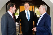 Cid Gomes, Rodrigo Pacheco e Ciro Gomes Cid Gomes, Rodrigo Pacheco e Ciro Gomes