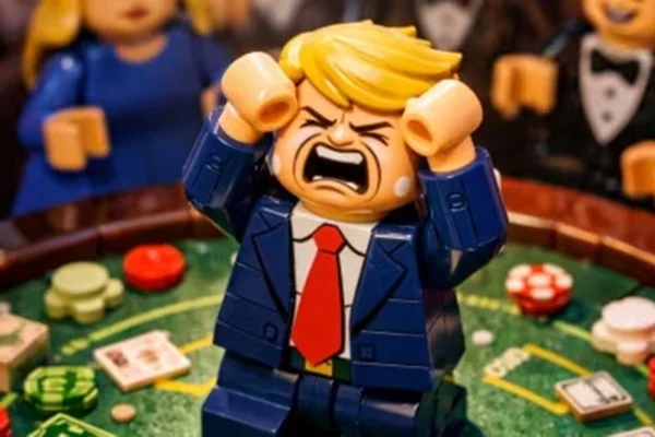 Animações de IA copiam o estilo Lego e fazem propraganda de guerra pró-Irã