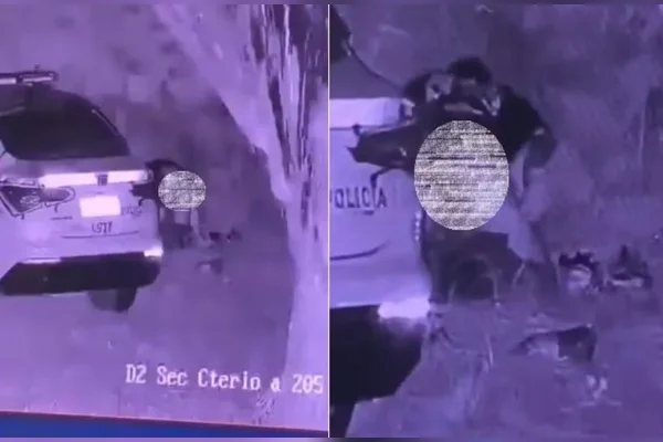 Policial é flagrado fazendo sexo atrás de viatura ao lado de cemitério