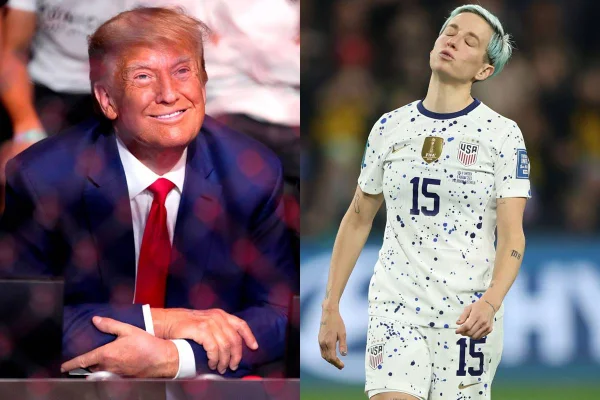 Trump ironiza Rapinoe após eliminação dos EUA na Copa: “Belo chute”