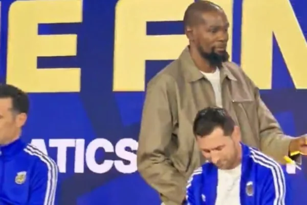 kevin durant e messi - metrópoles