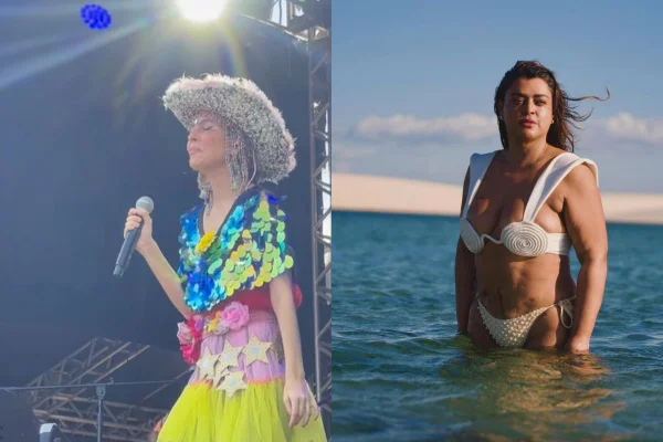 Cunhada de Preta Gil chora em show após morte da cantora