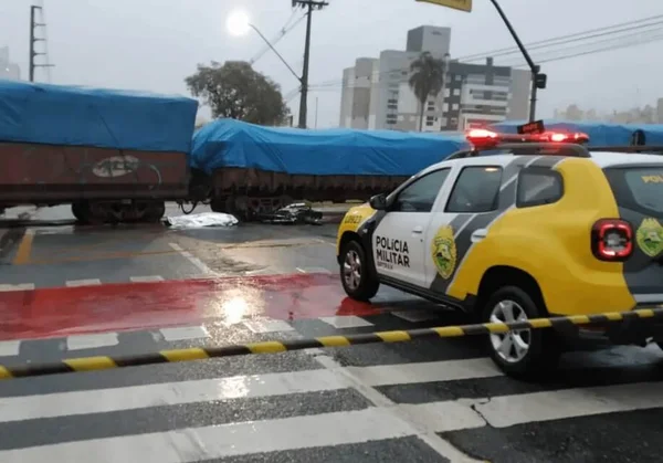 O trem seguia em direção à Rodoferroviária de Curitiba