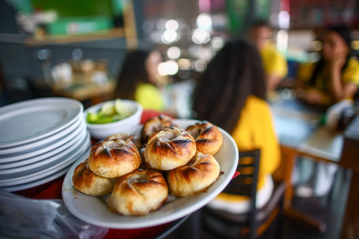 Além do churrasco, o estabelecimento é famoso pela culinária árabe Além do churrasco, o estabelecimento é famoso pela culinária árabe
