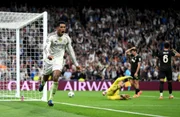 Bellingham comemorando gol pelo Real Madrid