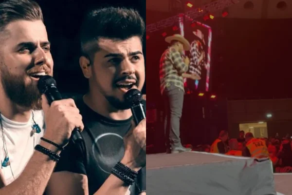 Confusão em show de Zé Neto e Cristiano acaba na delegacia; assista