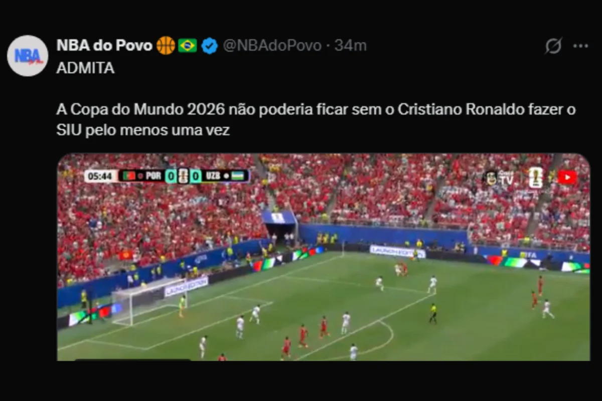 Web reage a gol de Cristiano Ronaldo em 6ª Copa do Mundo - imagem 2 Web reage a gol de Cristiano Ronaldo em 6ª Copa do Mundo - imagem 2