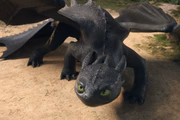 Dragão Fúria da Noite, Banguela, no live-action Como Treinar o Seu Dragão
