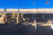 Carro que invadiu a loja