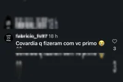 "Covardia o que fizeram", disse primo "Covardia o que fizeram", disse primo