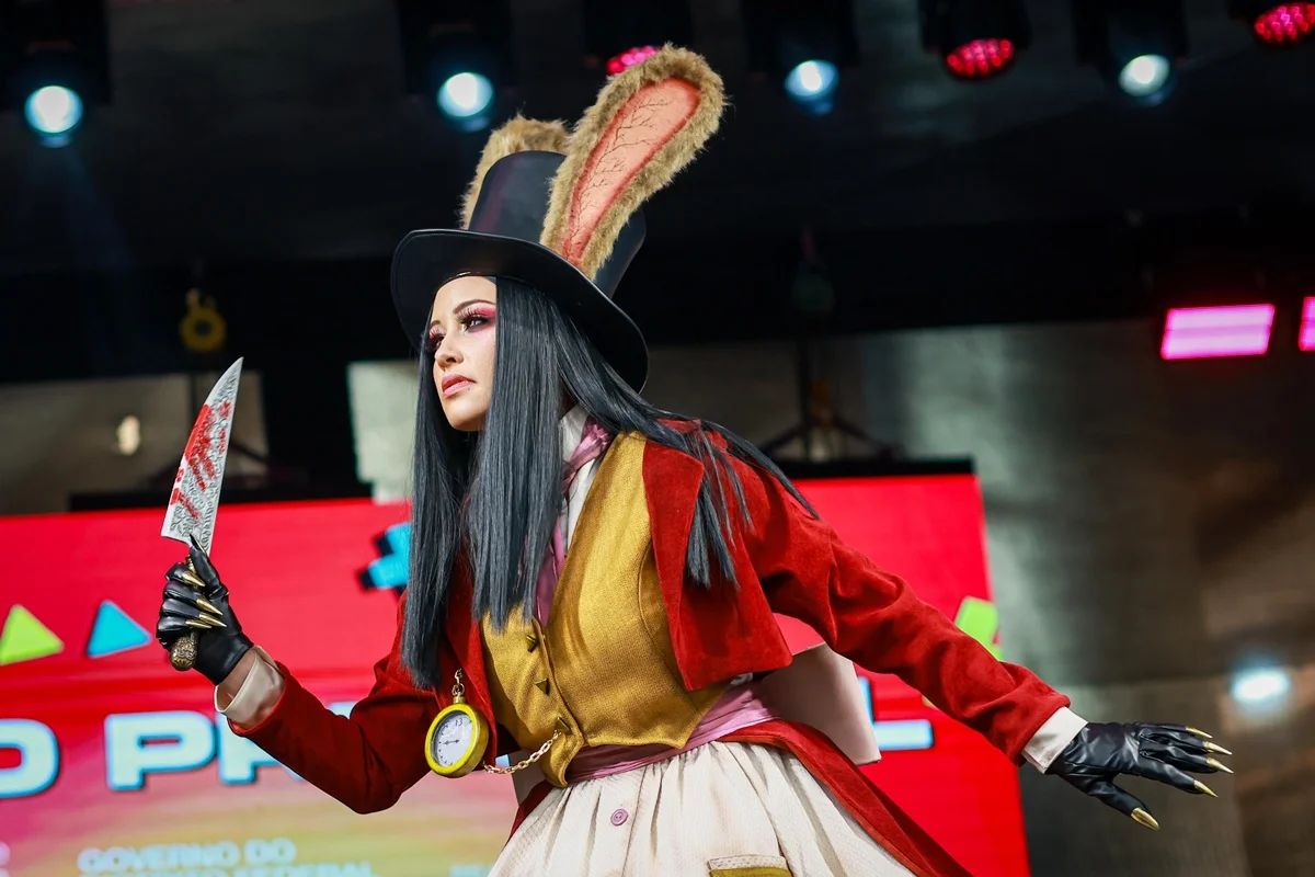 Ela participará do concurso de cosplay da CCXP Ela participará do concurso de cosplay da CCXP