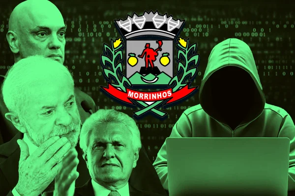 Hacker invade sistema de Morrinhos e cita Lula, Caiado e Moraes