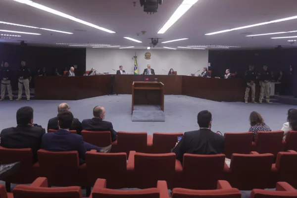 Imagem colorida da Primeira Turma do Supremo Tribunal Federal (STF) - Metrópoles