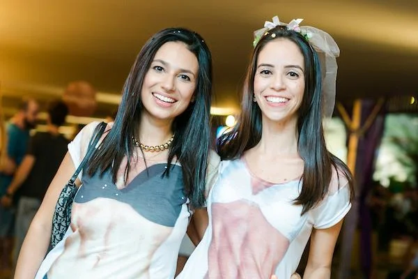 Sarah Gomes e Fernanda Lima Sarah Gomes e Fernanda Lima