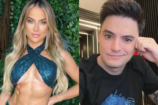 Gabi Martins e Felipe Neto