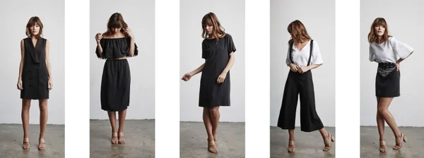 Um guarda-roupa consciente e interessante precisa de poucas peças