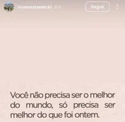 Post de Ivone Estaniecki, mãe de Tatá, causou um alvoroço 