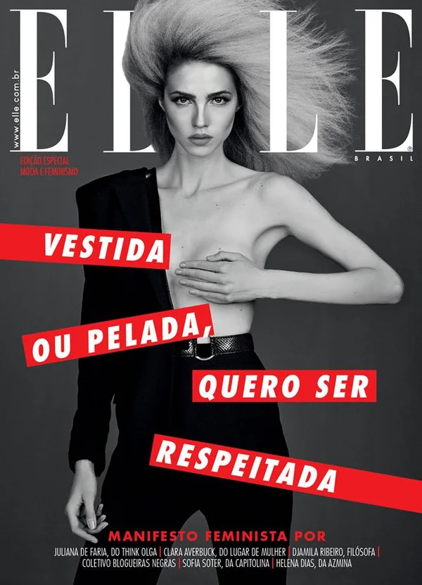 Elle Brasil anuncia 4 diferentes capas para dezembro que apoiam a causa feminista