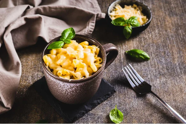 foto receita de macarrão de caneca