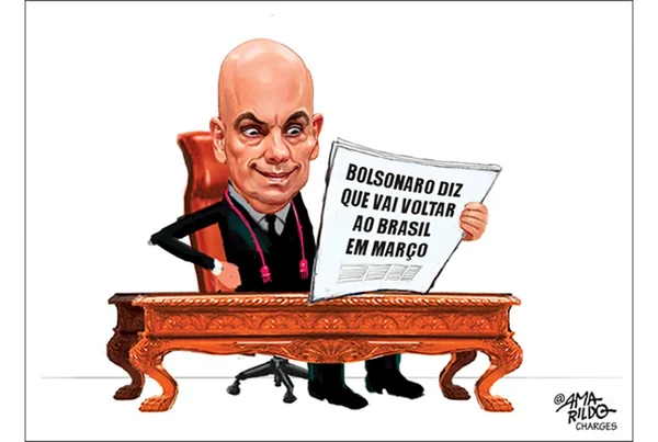 Charge do Amarildo