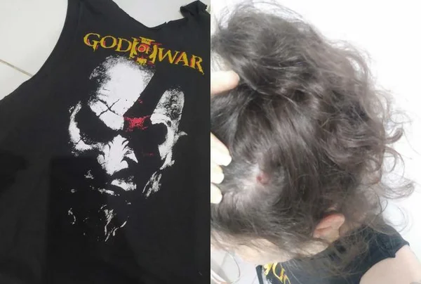 Professora leva pedrada após ter camiseta confundida com foto de Lula