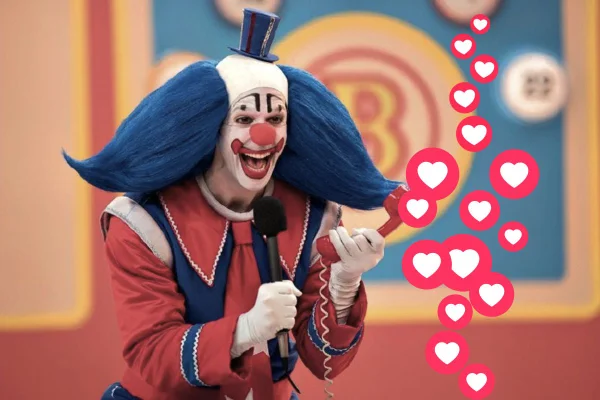Cena de bingo com coração dos TikTok - Metrópoles
