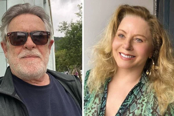 Zé de Abreu e Vera Fischer