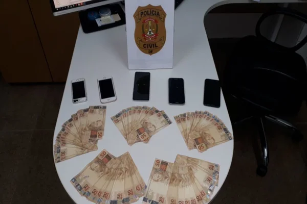 dinheiro apreendido