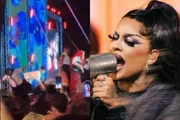 Equipe atualiza estado de dançarinos que caíram após palco de Gloria Groove desabar Equipe atualiza estado de dançarinos que caíram após palco de Gloria Groove desabar