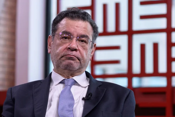 Rui Costa Pimenta, candidato à Presidência da República pelo PCO, participa do Panorama Eleições, no estúdio do Metrópoles