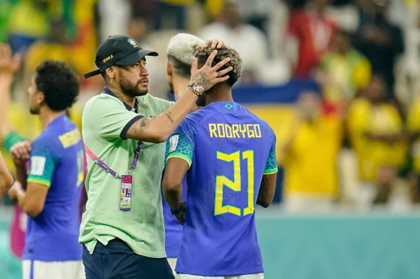 Neymar lamenta lesão de Rodrygo em post: “Um dos dias mais tristes”