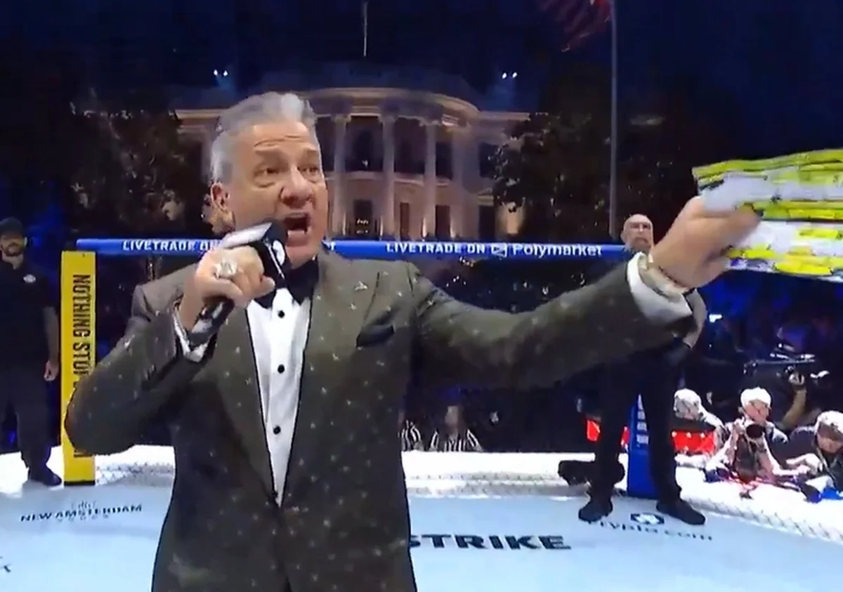 Famoso locutor Bruce Buffer Famoso locutor Bruce Buffer