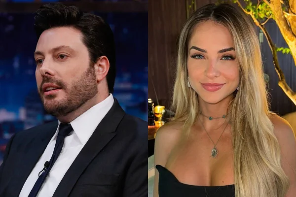 Montagem colorida de Danilo Gentili e Gabi Martins - Metrópoles